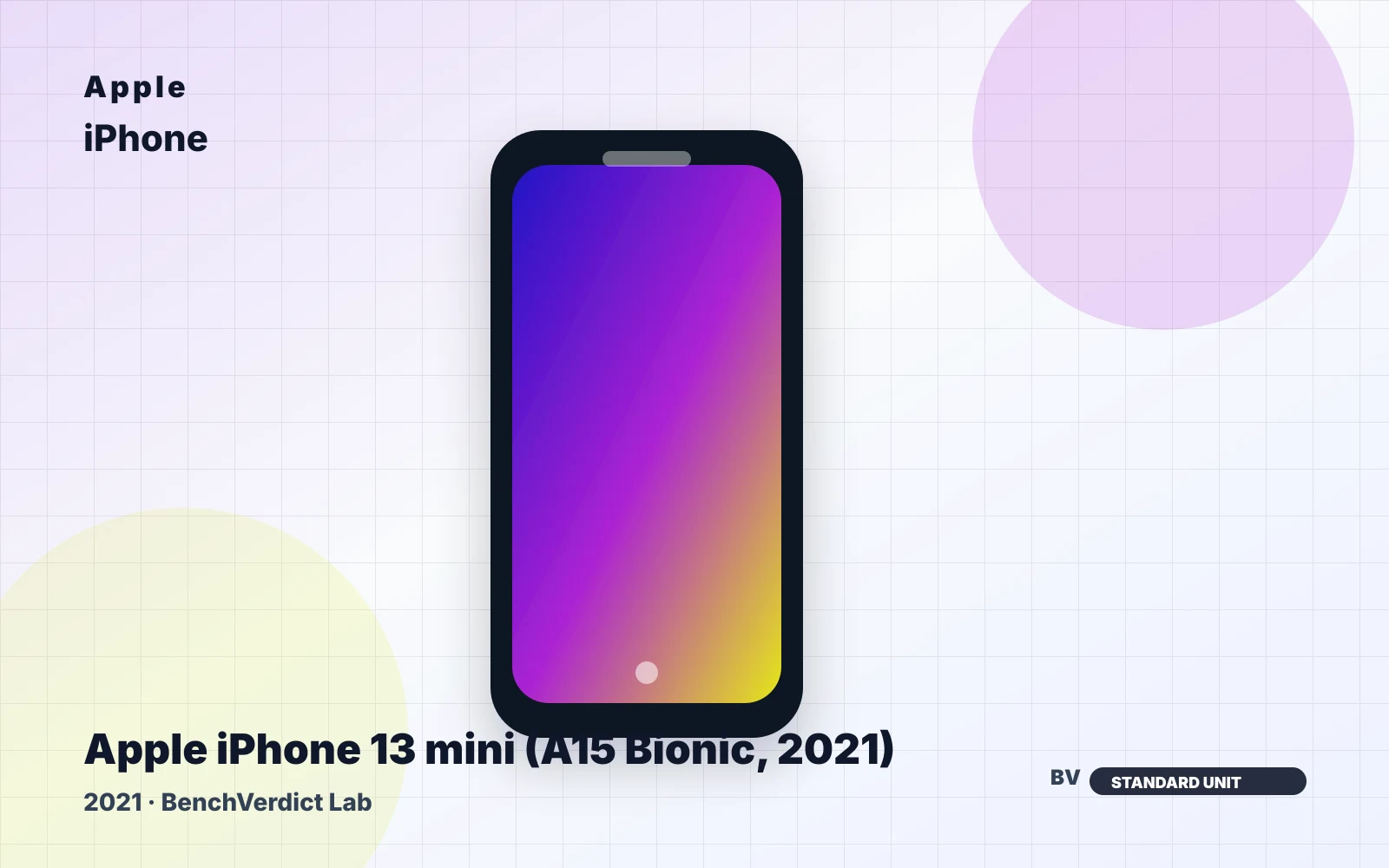 Apple Apple iPhone 13 mini (A15 Bionic, 2021)
